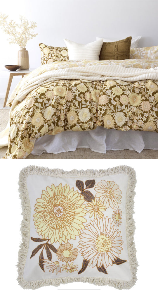 Daphne Reversible Quilt -Bedspread Set