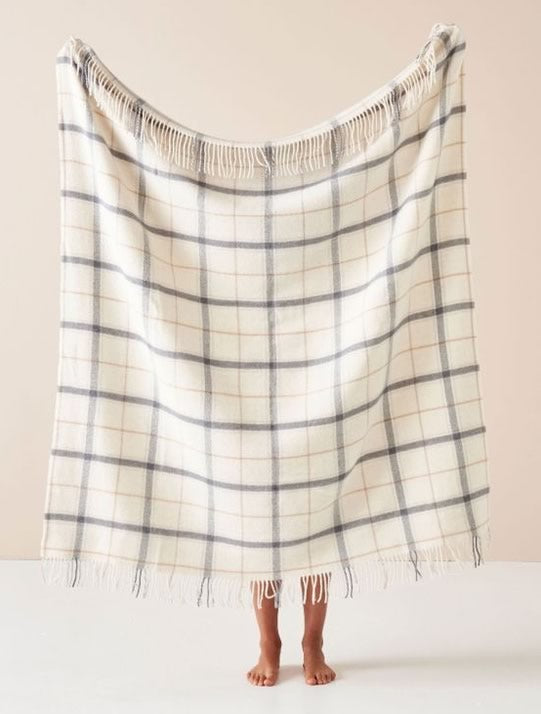 Linen best sale house throw