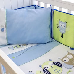 Bubba blue shop cot pillow