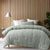 Seersucker Sage 3pc Comforter Set by Accessorize