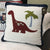 Dinosaur Square Cushion by Angads