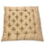 Hand Tucking Silk Beige Cushions by Angads