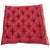 Hand Tucking Silk Burgundy Padded Cushions by Angads