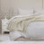 Jemma Chunky Ivory Throw by Ardor