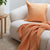 Dora Peach Cushions And Throws by Bambury