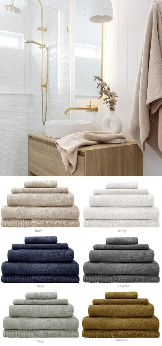 Elvire Towel by Bambury Cottonbox Pty Ltd