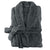 Silk Touch Charcoal Bath Robe by Bas Phillips