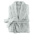 Silk Touch Silver Bath Robe by Bas Phillips