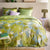 Melodi Green Quilt Cover Set by Bedding House