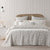 Amelia Taupe Bedspread Set by Bianca