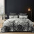 Boscage Black Coverlet Set by Bianca