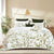 Corymbia White Coverlet Set by Bianca