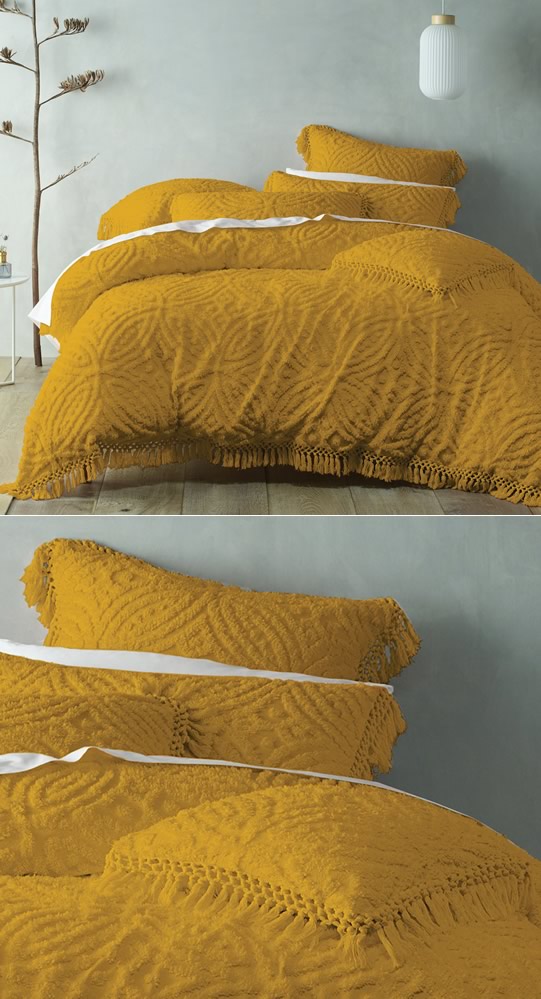 Mustard shop european pillowcase