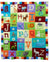 ANIMAL CRACKERS Cot Quilt by Classic Quilts