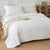 Boutique White Bedspread by Classic Quilts