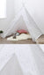 Grey Star Tee Pee Tent by Happy Kids