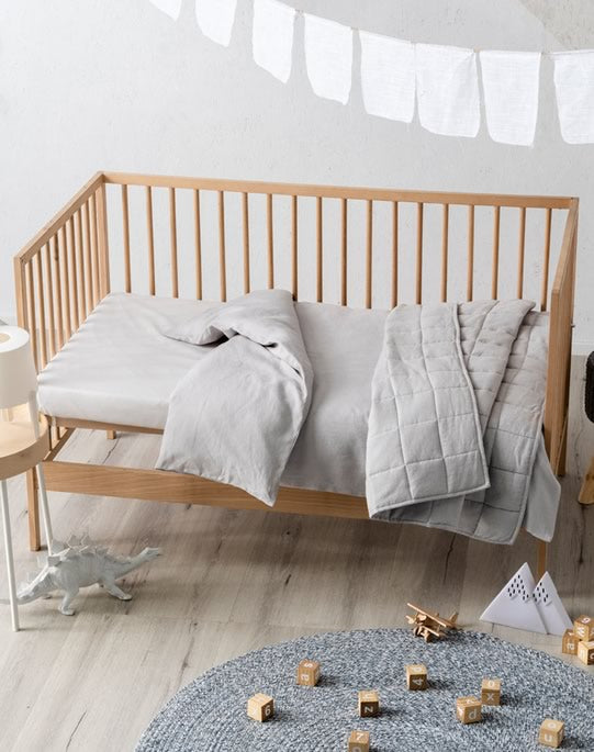 Pale pink cot outlet bedding