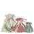 Floral Christmas Gift Bags 3 Pack by J Elliot