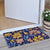 PVC Backed Coir Millie Dusty Blue Door Mat by J Elliot