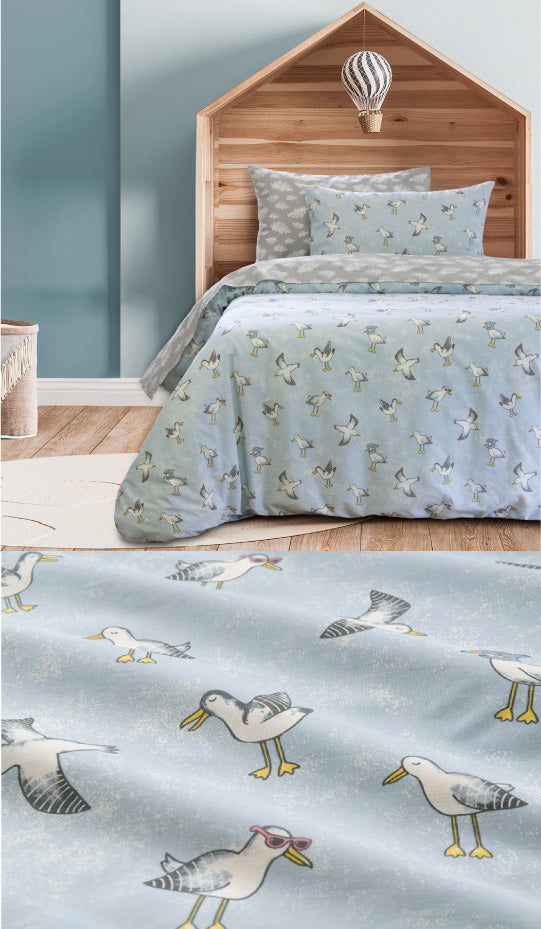 Kids beach cheap bedding