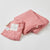 Dusty Rose Double Muslin Cotton Blanket 2 Pack by Jiggle & Giggle