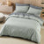 Classic Stripe Eucalyptus Bed Linen by Linen House