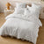 Ferrara White Quilt Cover Set by Linen House