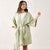 Nimes Wasabi Short And Long Robes by Linen House