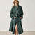 Plush Green Robe by Linen House