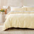 Surf Wash Butter Bed Linen by Linen House