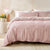 Surf Wash Dusty Rose Bed Linen by Linen House