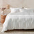 Surf Wash White Bed Linen by Linen House