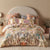 Victoria Apricot Australiana Quilt Cover Set by Linen House