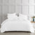 Ascot White Quilted Coverlet by Logan & Mason