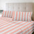 Hampton Stripe Watermelon Quilt Cover And Sheet Set by Odyssey Living