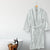 Silk Touch Bath Robe Silver by Odyssey Living