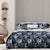 Zanzibar Navy Comforter Set by Odyssey Living