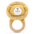 Teething Ring Lion Orange by Peanut Shell