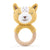 Teething Ring Fox Orange by Peanut Shell