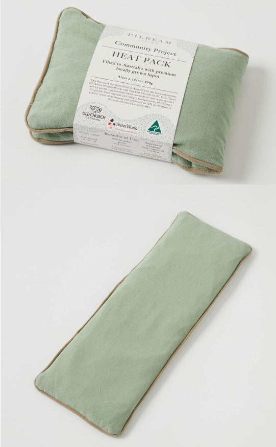 Abode Heat Pack Sage Taupe by Pilbeam Living – Cottonbox Pty Ltd