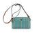 Green Blurred Lines Small Cross Body Bag by Pip Studio