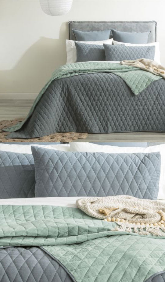 Cotton shop quilted coverlet