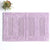 Soho Cotton Fully Reversible Lilac Bathmat by Renee Taylor