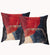 Canvas Velvet Cushions Twin Pack by Renee Taylor