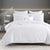 Atlantis White Jacquard Quilt Cover Set by Renee Taylor