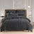 Charlotte Onyx Jacquard Quilt Cover Set by Renee Taylor