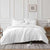 700TC Tencel Lyocell Fibre And Cotton White Bedding by Renee Taylor