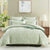 Woods Sage Jacquard Quilt Cover Set by Renee Taylor