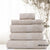 Cotton Bamboo Towel 5pc Set Beige by Royal Comfort