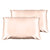 Casa Decor Luxury Satin Champagne Pink Pillowcase Twin Pack by Royal Comfort